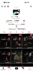  1 حساب تيك توك للبيع