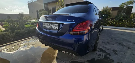  5 مرسيدس سي 200 AMG + 4Matic + Night Package موديل 2019 مواصفات خاصة ولون مميز Mercedes C200 year 2019