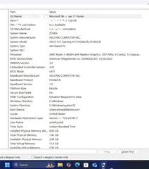  8 ASUS TUF Gaming A15 Laptop  NVIDIA GeForce RTX 3050  for Sale or Exchange for PC