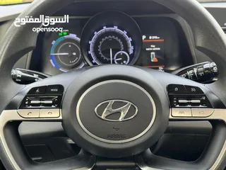  15 هيونداي النترا  blue hybrid 2021 جمرك جديد