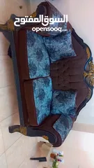  8 كنب حشب زان  دبل فيس