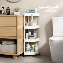  5 استغل الزوايا... وخلّي كل شي مرتب!   ودّع الفوضى واستقبل التنظيم مع ستاند الزاوية البلاستيكي