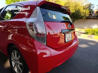 10 تويوتا بريوس سي 2013 بطاريه بحاله الوكاله فل كامل مع فتحه أعلى صنف