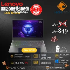  2 Lenovo LOQ intel core i5-12450H-16GB RAM-512GB SSD-15.6" IPS-RTX2050-4G-WIN 11 PRO LAPTOP