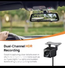  4 70mai dash camera with rear camera