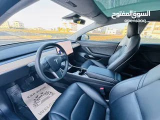  11 تسلا MODEL 3 موديل 2020  ستاندر بلس حرره خمري مميزه