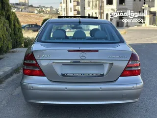  9 Mercedes E200 2004 ( Avantgarde ) Full option وارد الوكالة فحص كامل