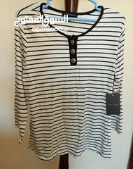  1 Striped Long Sleeves Shirt (New)