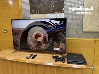  18 شاشه سمارت LG 4k بحاله جديده 55 انش صناعه كوري