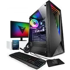  1 GAMING PC CORE  i5-9500 -9TH - 16GB DDR4  M.2  256GB SSD + 2TB HHD   NVIDIA RTX 1660 6GB  LED 24