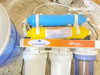  2 فلتر ماء مستعمل بحالة الوكاله استعمال شهر فقط