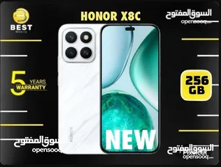  1 جديد الان هونور اكس 8 سي // HONOR X8C 16G RAM 256G NEW