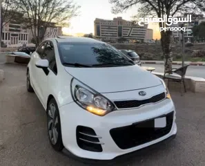  1 كيا برايد 2016 اتومات فل اضافات مع فتحه سقف عداد 50 فحص دهان الشركة للبيع علكاش والبدل وارد