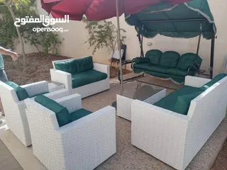  3 اطقم راتان
