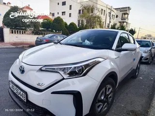  1 ليست للبدل أو الأقساط.TOYOTA C-HR 2021 كهرباء.ليثيوم.استخدام شخصي.فحص كامل