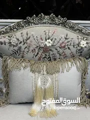  8 طقم كنب New classic فاخر ومميز جداً 7مقاعد مع طربيزة الوسط