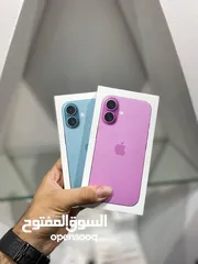  3 ‏iPhone 16 plus 128GB   ‏NEW NO AVTIVE  جديد بالكرتونة كفالة سنة من شركة ابل و 3 سنوات من معرضنا