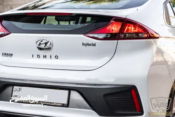  4 Hyundai Ioniq Hybrid 2021  السيارة وارد كوريا و بحالة ممتازة جدا و قطعت مسافة 135,000 كيلو متر