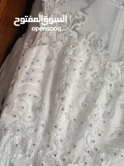  2 فستان عرس ابيض راقي جدا