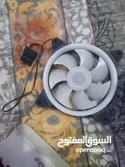  1 مراوح RGB  4قطع