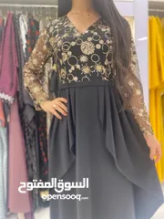  7 فساتين عبايات وارد خليجي اسعار مناسبة للجميع