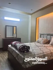  22 اول سكن3غرف وحمامين ريسبشن 4قطع مميفه كلها  يومي وشهرى