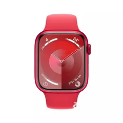  2 Brand New Apple Watch Series 9 45mm Red Sport Band GPS + Cellular Aluminum with 1 year warranty