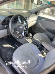  7 هيونداي اكسينت 2016 ماشية 96 الف 950 دينار  950DK  Hyundai Accent 2016 cattle  meter96k