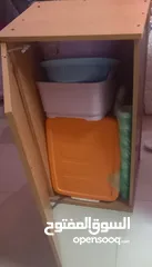  2 خزانة مطبخ بدون ارفف