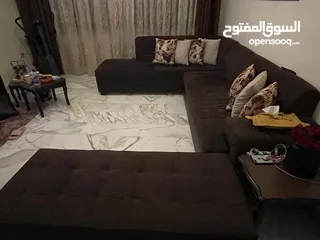  1 كورنر وطقم كنب مصري  كلاسيك وطقم كنب فخم ابيض