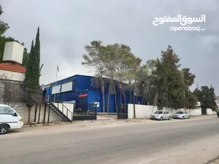  15 هنجر للإيجار صناعي عمان - عين الباشا مساحات من 400م2 الى 4700م2 صناعات خفيفه ومتوسطة هناجر ومستودعات