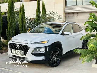  2 هونداي كونا 2018 . اوتوماتيك . يد اولى . اصل برايفيت . دهان شركه . بصمه . فتحه . ترخيص + تأمين جديد