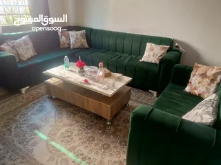  1 طقم كورنر مع برداي