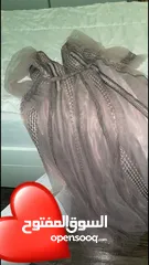  3 فستان سهرة لون سومو قماش التول