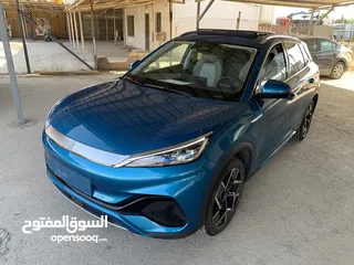  9 BYD YUAN PLUS 2023 بي واي ديه ايوان بلص فل الفل بنوراما عداد 5 الف كيلو بحاله الزيرو