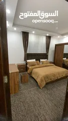  3 شقه مفروشه ارضيه مع ترس وجراج خاص  الجاردنز قاضي القضاء أمام الحديقه الاليفه  قريب لجميع الخدمات