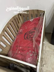  3 سرير بيبي مستعمل بحاله الوكالة  ولا خدش
