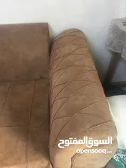  6 طقم كنب خشب تفصيل 8 مقاعد بحالة ممتازة