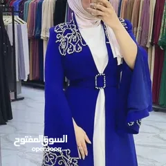  1 فستان مع بشت قفطان 