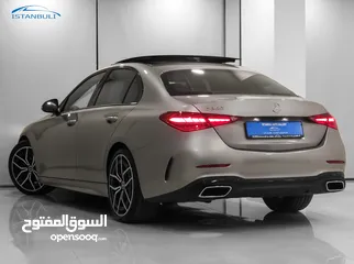  2 C200 2023 AMG وارد و كفالة الوكالة فحص كامل لون شمبين