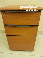  1 office table 3 drawers