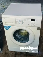  5 7 KG LG washing machine and water dispenser for ale in good working with waranty delivery  avalable