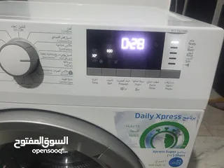  22 غسالة بيكو 7 كيلو بحالة الوكالة  14 برنامج