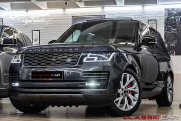  1 Range Rover Vogue 2021 Autobiography Plug in hybrid   السيارة وارد الماني و قطعت مسافة 58,000 كم