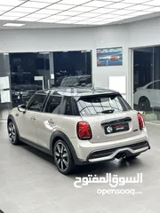  5 Mini Cooper S 2022  agency warranty and free maintenance