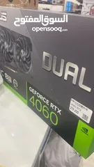  2 ASUS DUAL GEFORCE RTX 4060 OC EDITION 8GB GDDR6 - GRAPHICS CARD