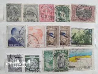  27 طوابع قديمه نادره لبلاد العالم تحفه نادره لا تتكرر فون 0201001465156 + cairo Egypt