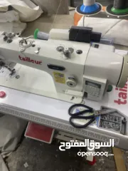  2 ماكنة خياطة نطاطة  فل اوتمات بدها شوفير جديده بصلاه عنبي