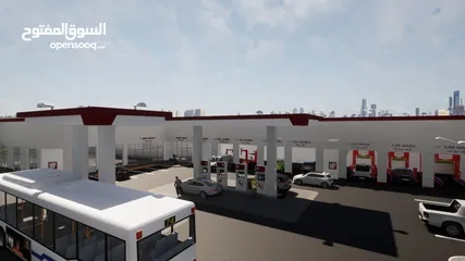  7 محطة بنزين جديدة مدينة الرياض