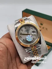  15 ساعات رولكس هاي كوالتي جميع الاصدارات جوده عاليه جدا استالس استيل ومتوفر جميع الماركات مع المرفقات